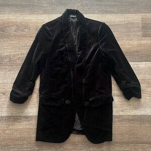 Express Velour Blazer | Size XS